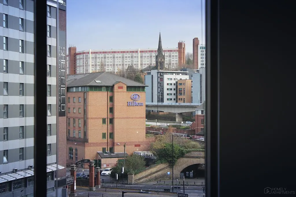 Homely Serviced Apartments - Blonk St Sheffield 0*,
